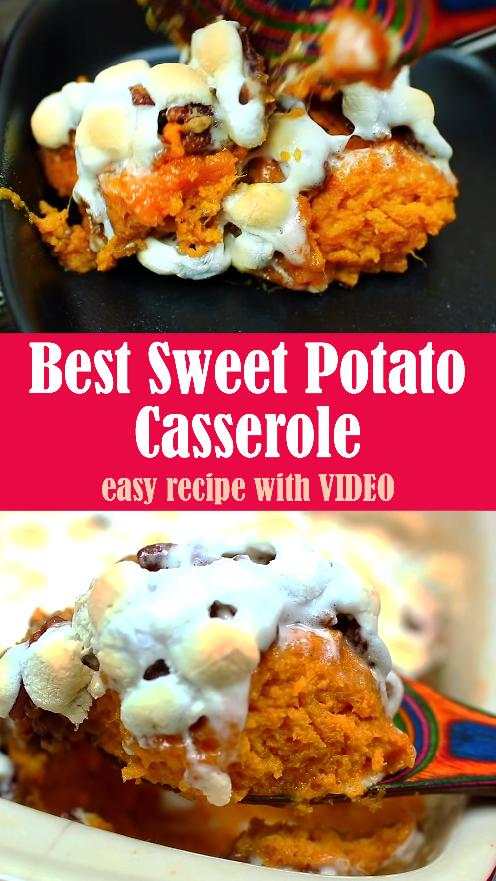 The Best Sweet Potato Casserole
