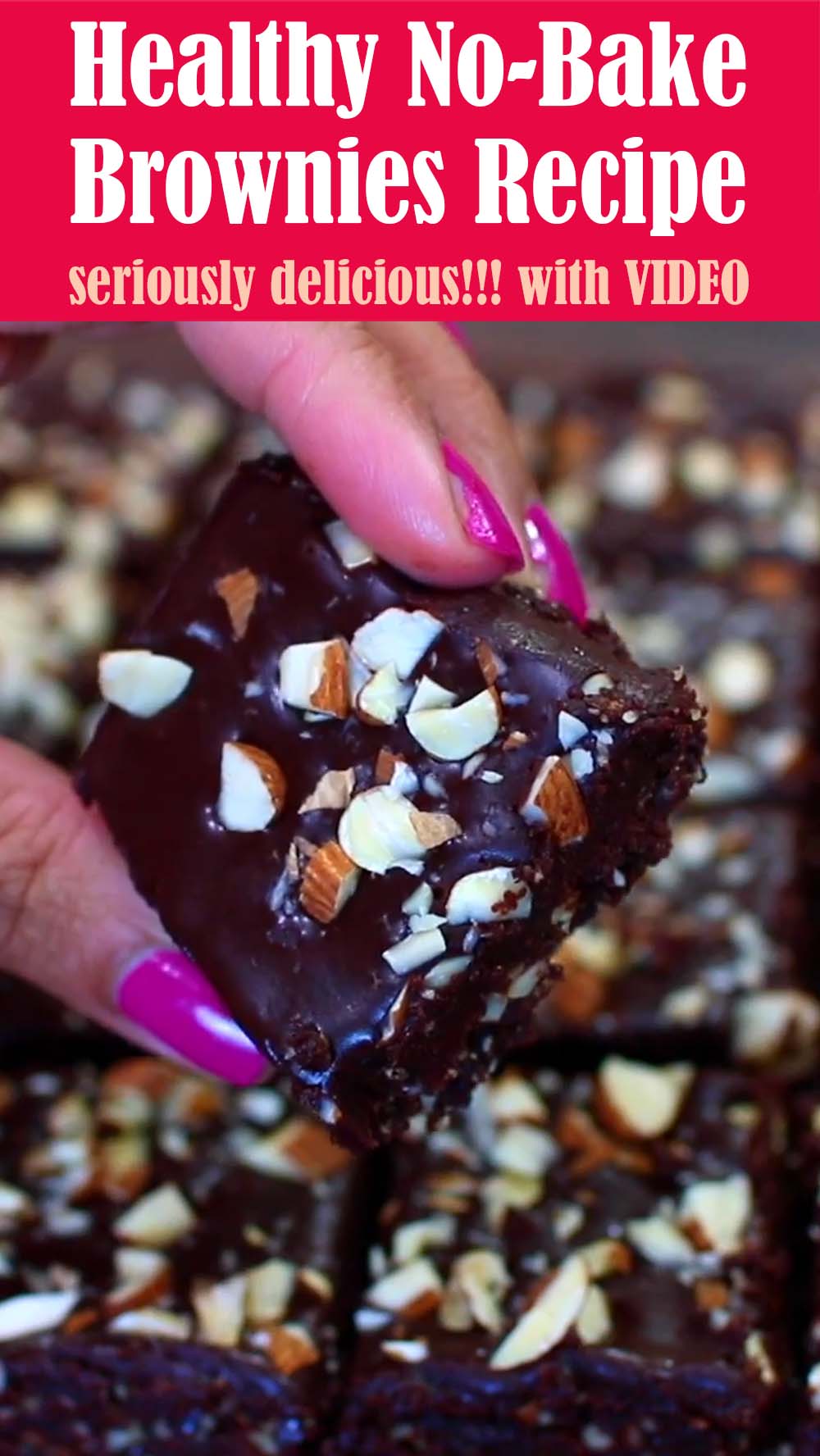 Healthy No-Bake Brownies Recipe