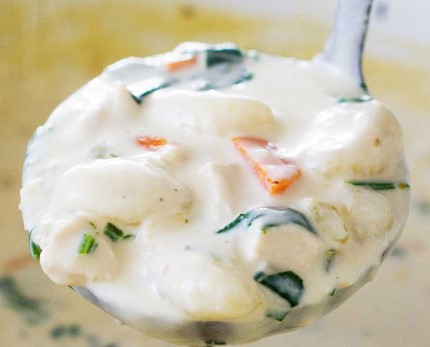 Easy Olive Garden Chicken Gnocchi Soup