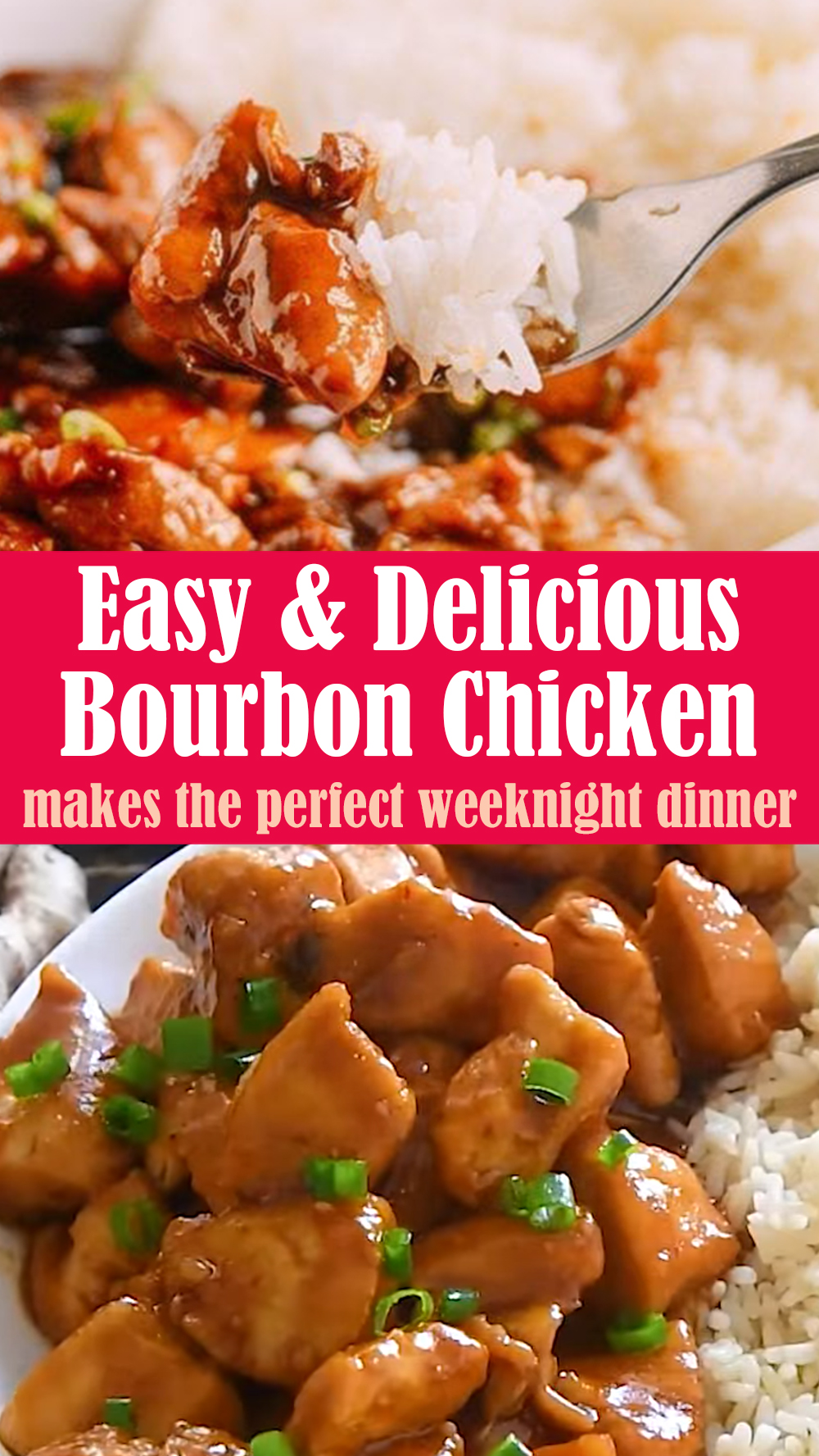EASY Bourbon Chicken Recipe