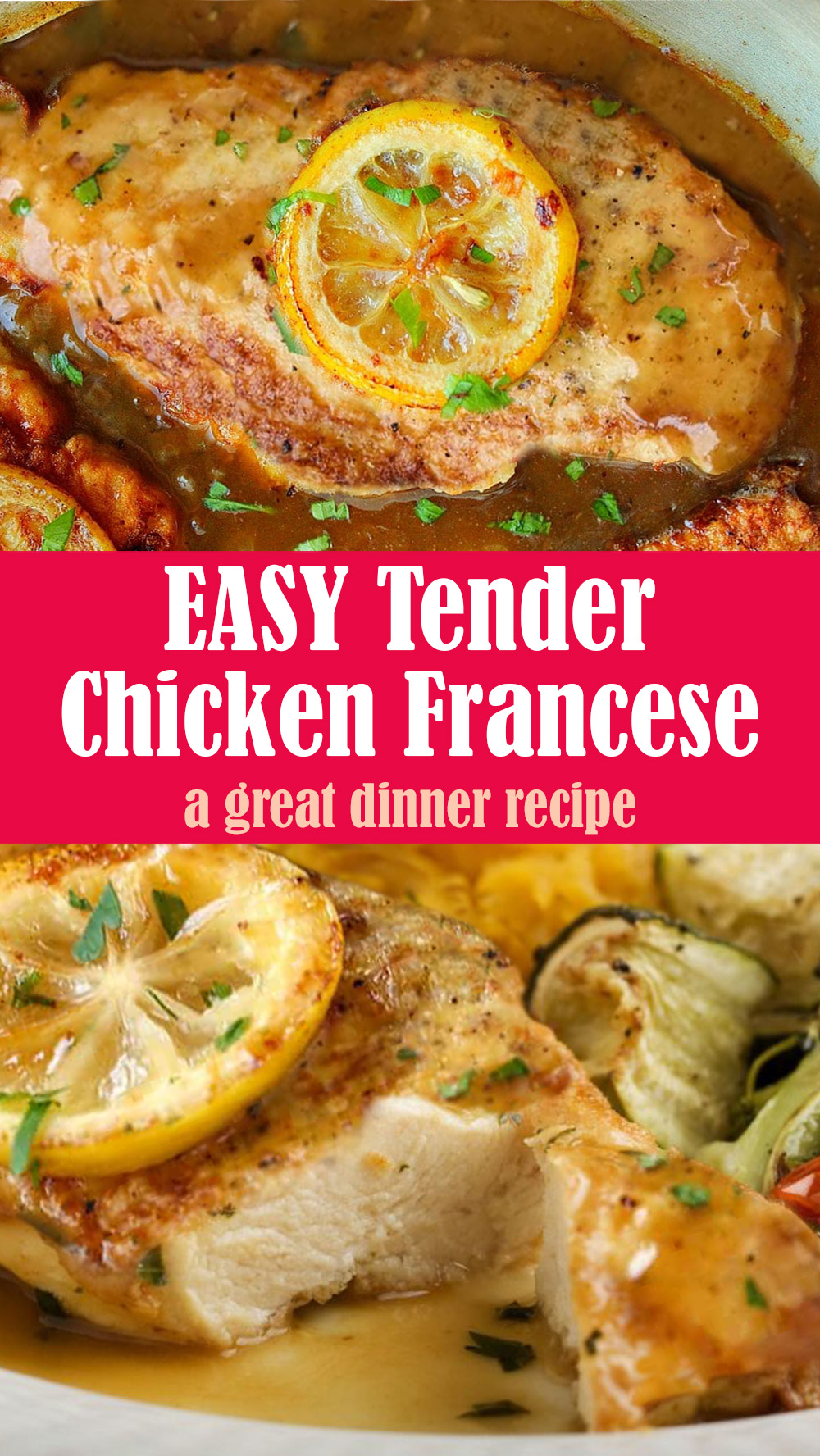 EASY Chicken Francese Recipe