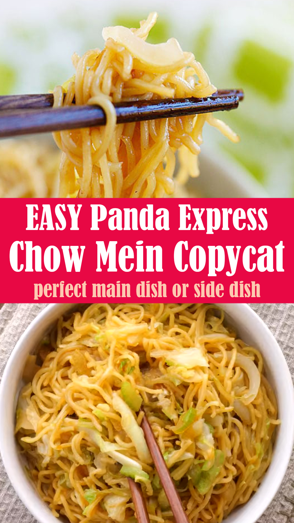 EASY Panda Express Chow Mein Copycat Recipe 2