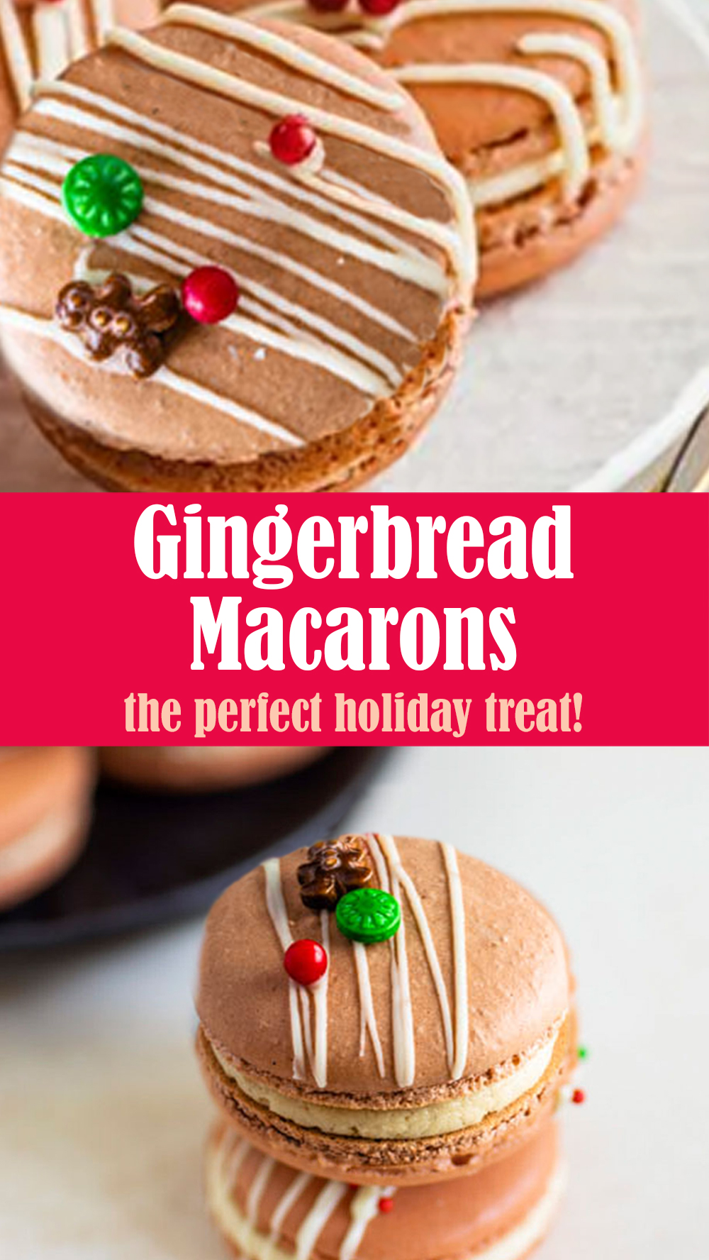 Delicious Gingerbread Macarons Recipe