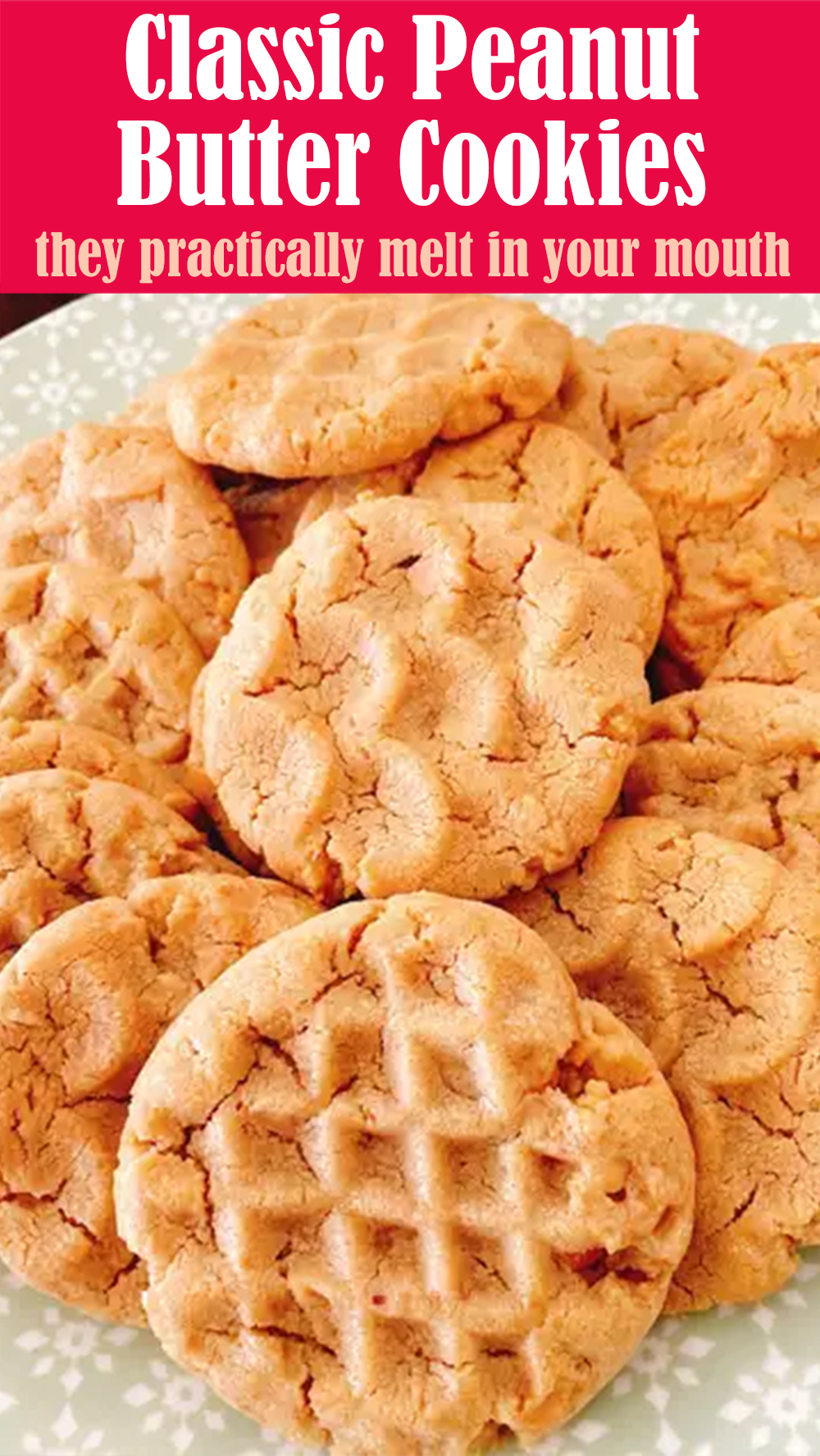Easy Classic Peanut Butter Cookies