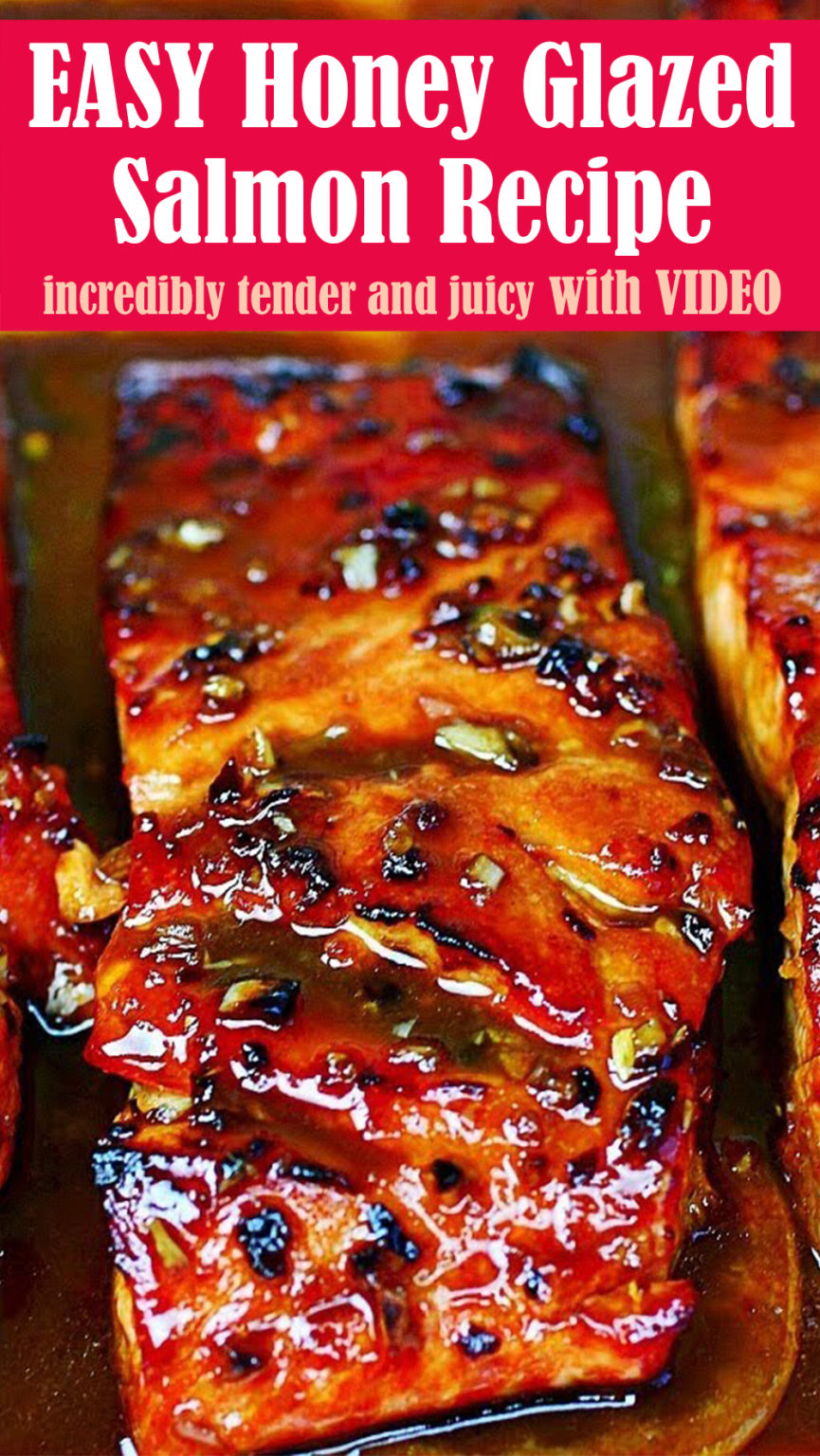 EASY Honey Glazed Salmon Recipe (VIDEO) – Daydream believer