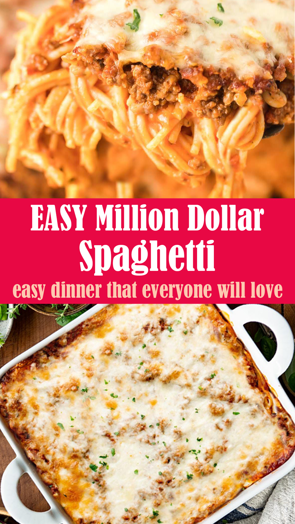 EASY Million Dollar Spaghetti Recipe