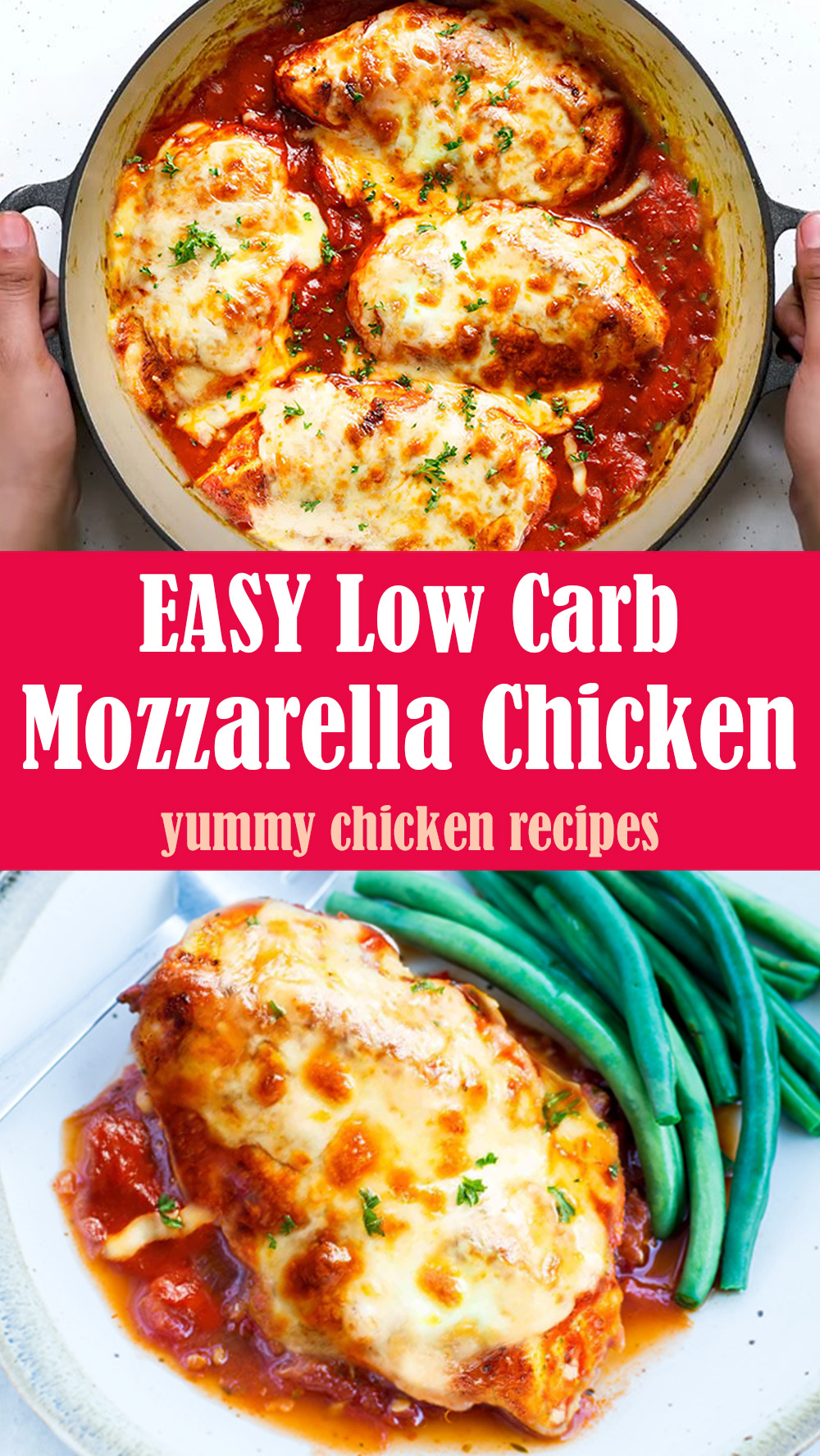 EASY Mozzarella Chicken Recipe