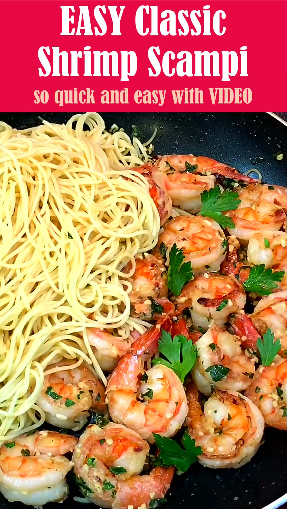 EASY Classic Shrimp Scampi Recipe