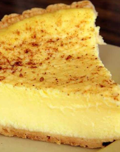 Old Fashioned Custard Pie Recipe